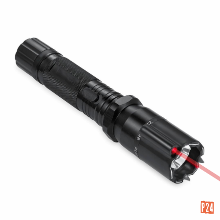 Elektrický paralyzér s baterkou a laserem